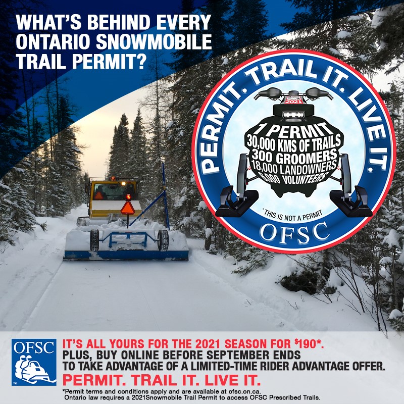 Rideau Snowmobile Club Trails Permits